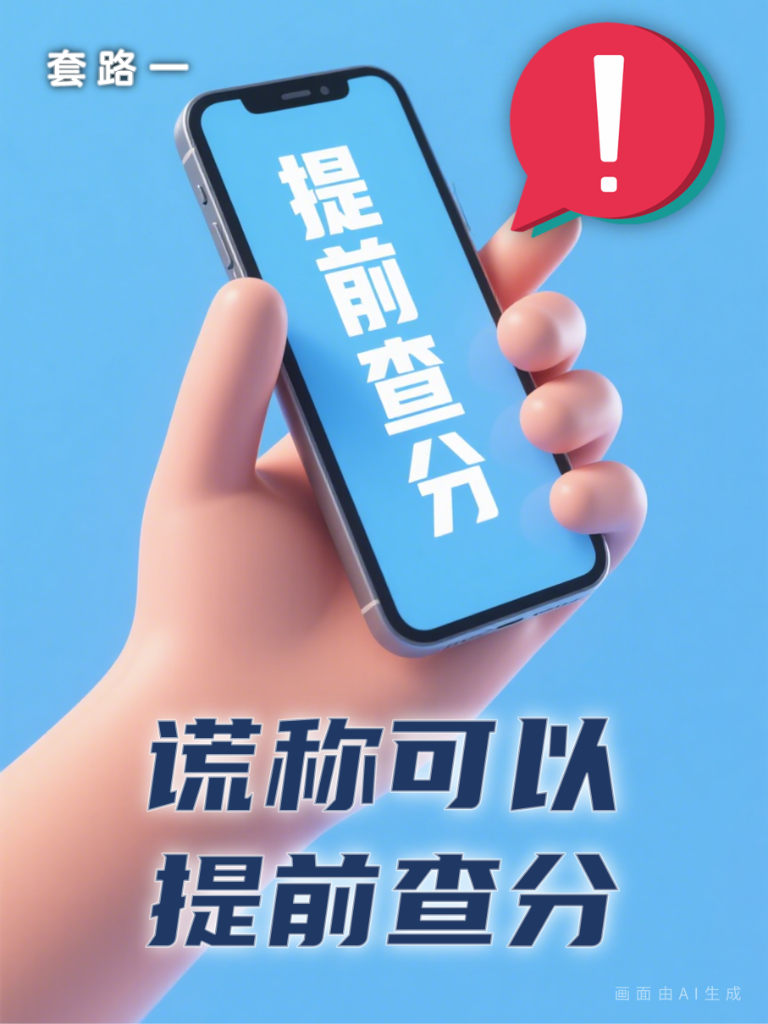 高考查分防诈骗_高考内部指标诈骗_高考作弊