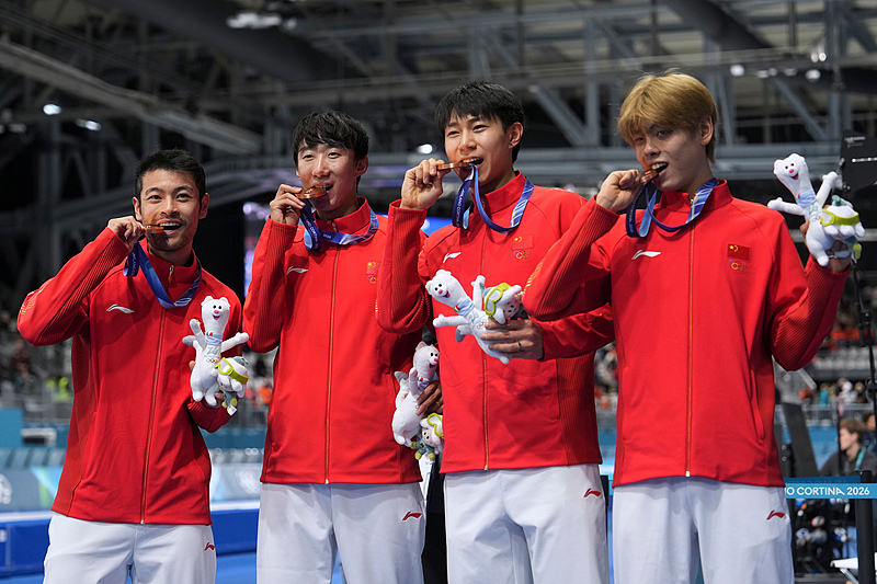 中国速滑宁忠岩冬奥会金牌 奖牌数创新高 团体追逐赛突破_冬奥会奖牌