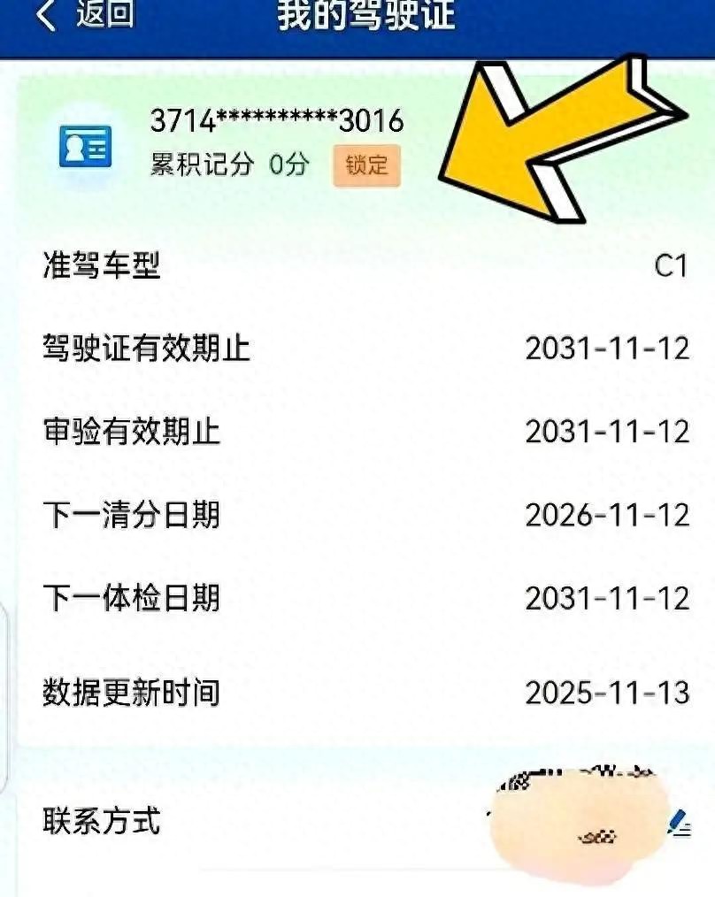 驾驶证锁定状态_驾考系统档案问题_违章扣分