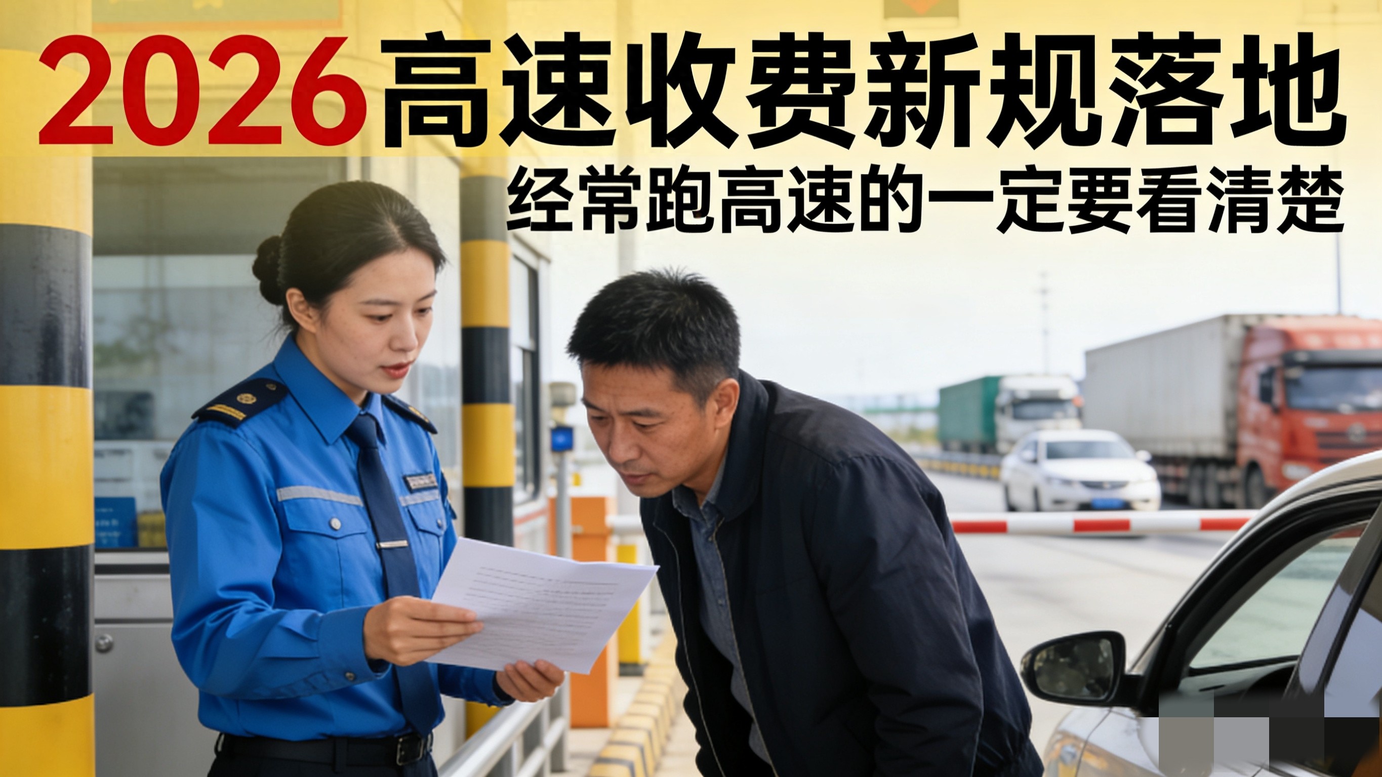 2026 高速收费大变样：计费更透明，杜绝套路，车主放心跑