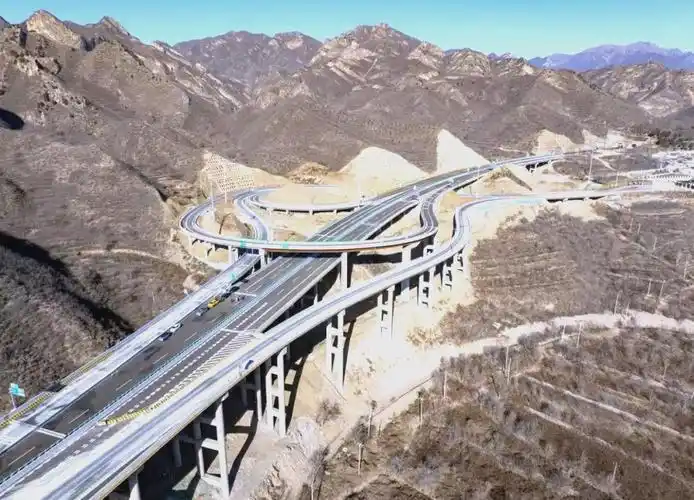 高速建设_河北高速集团2025新蓝图_京蔚高速全线贯通