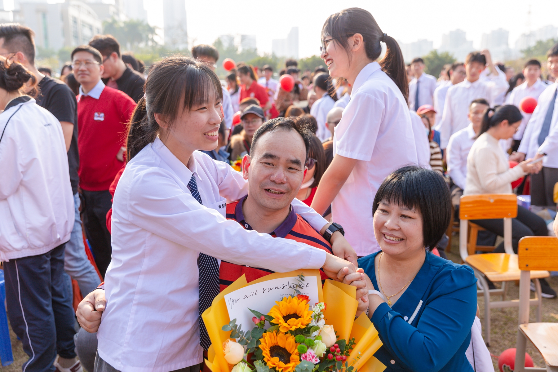 广东博文学校2023届高三成人礼_高考百日冲刺誓师大会_高考冲刺