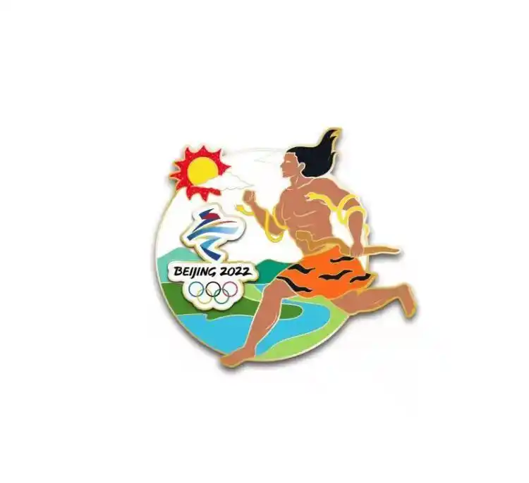 冬奥会会徽_北京冬奥会倒计时100天纪念徽章_徽章纪念章新品系列
