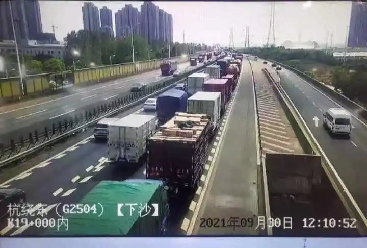 杭州高速路况实时更新_杭州高速国庆拥堵_高速路况