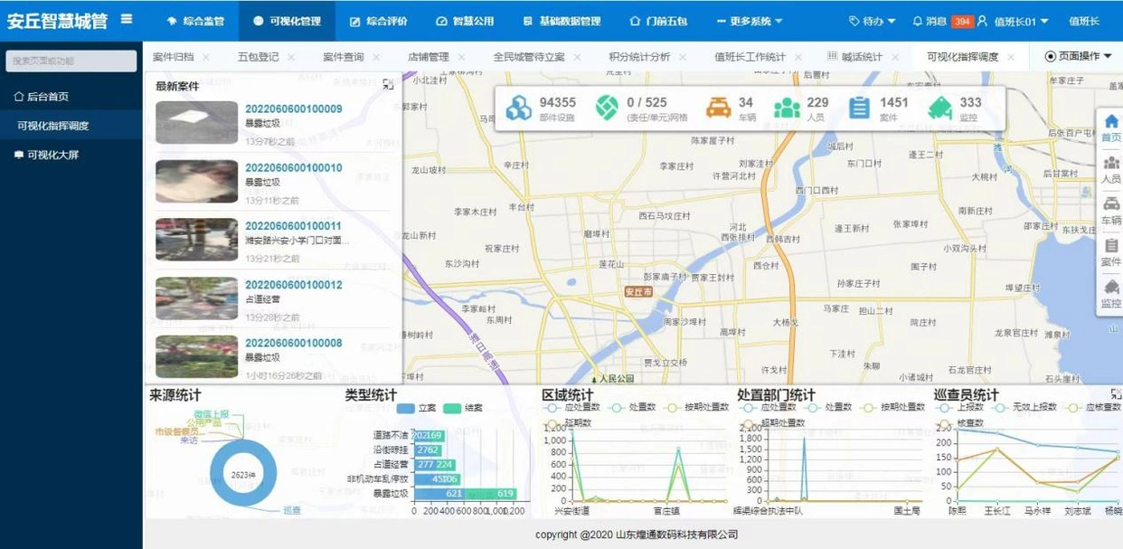 智慧城管系统建设_违章高发城市治理_AI智能抓拍非接触式执法