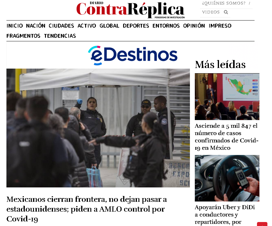 美国墨西哥边境墙 新冠疫情 墨西哥边境管控_疫情新闻