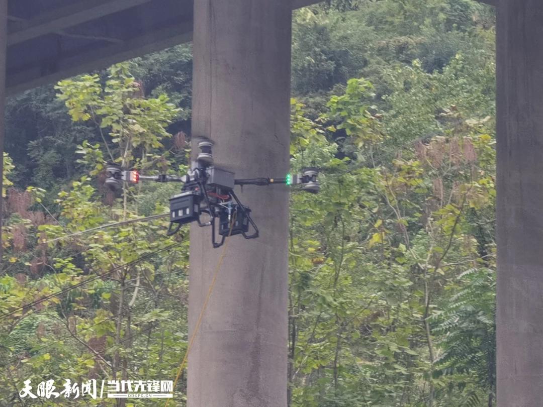 既有混凝土结构防腐涂装技术研究_高速道路养护_无人机高墩防腐技术研究应用
