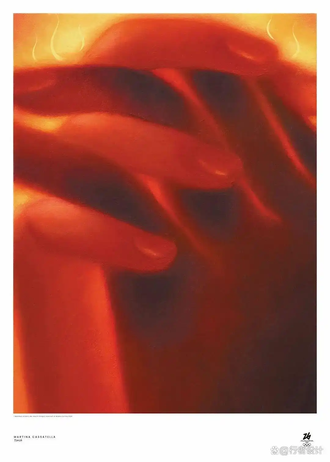 2026意大利冬奥会艺术海报设计_冬奥会海报_意大利艺术大师冬奥会海报作品