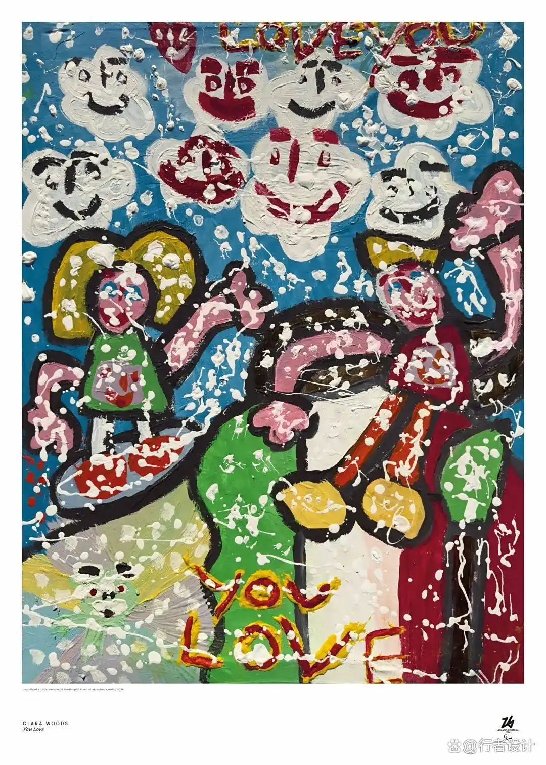 意大利艺术大师冬奥会海报作品_冬奥会海报_2026意大利冬奥会艺术海报设计