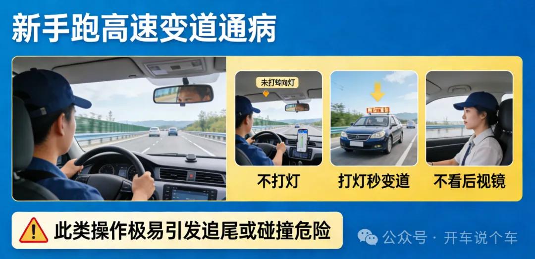 新手高速驾驶忌讳_高速开车新手注意事项_高速行车注意事项