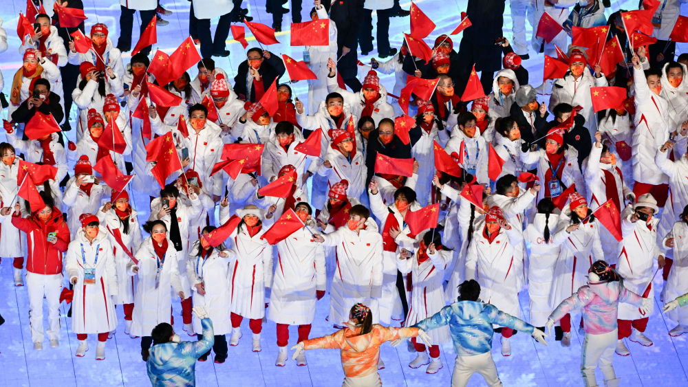 北京冬奥会中国代表团创历史 冰雪运动跨越式发展