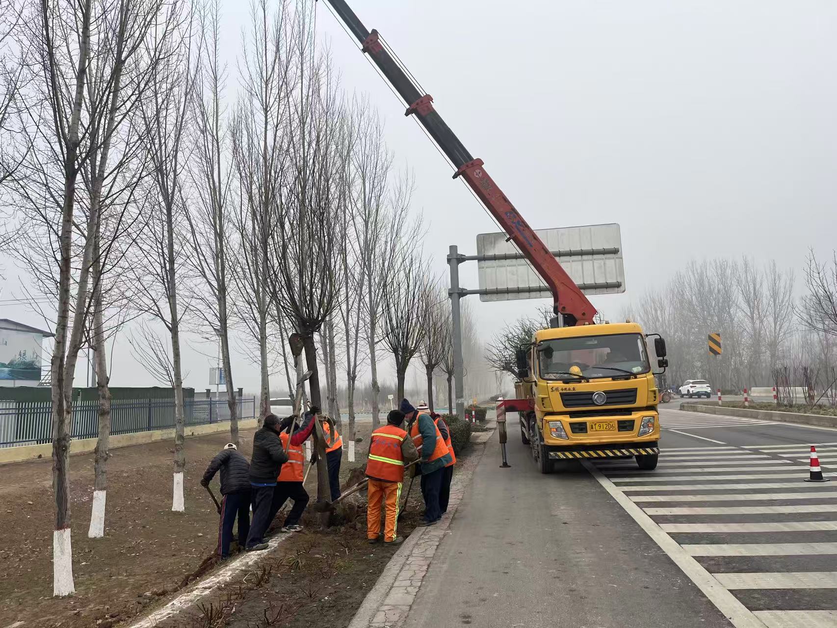 衡水市交通运输局推进干线公路绿化养护与补植，提升道路颜值
