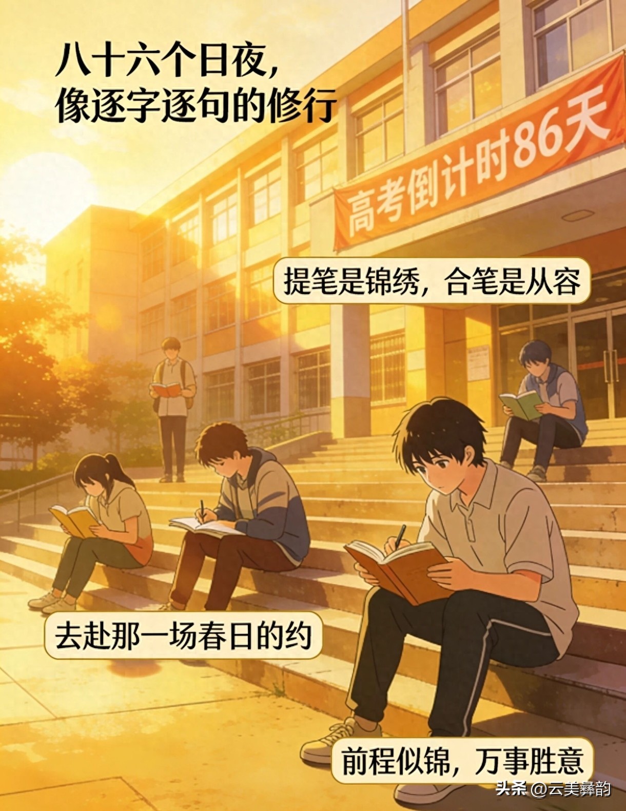 高考倒计时86天！数学成利刃，助你赴盛夏荣光